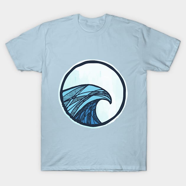 Perfect wave - surfing and ocean lover T-Shirt by Chilling Nation